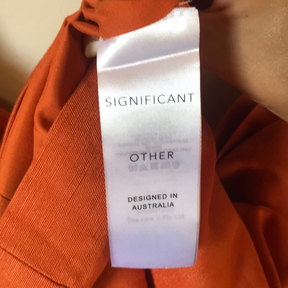 Significant Other•Solace Tie Bodice Linen Dress - Picture 11 of 12